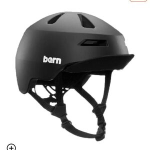NEW Bern Nino 2.0 Kids Matte Black Bike Helmet Size Medium 55.5-59cm